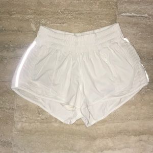 Lululemon white shorts
